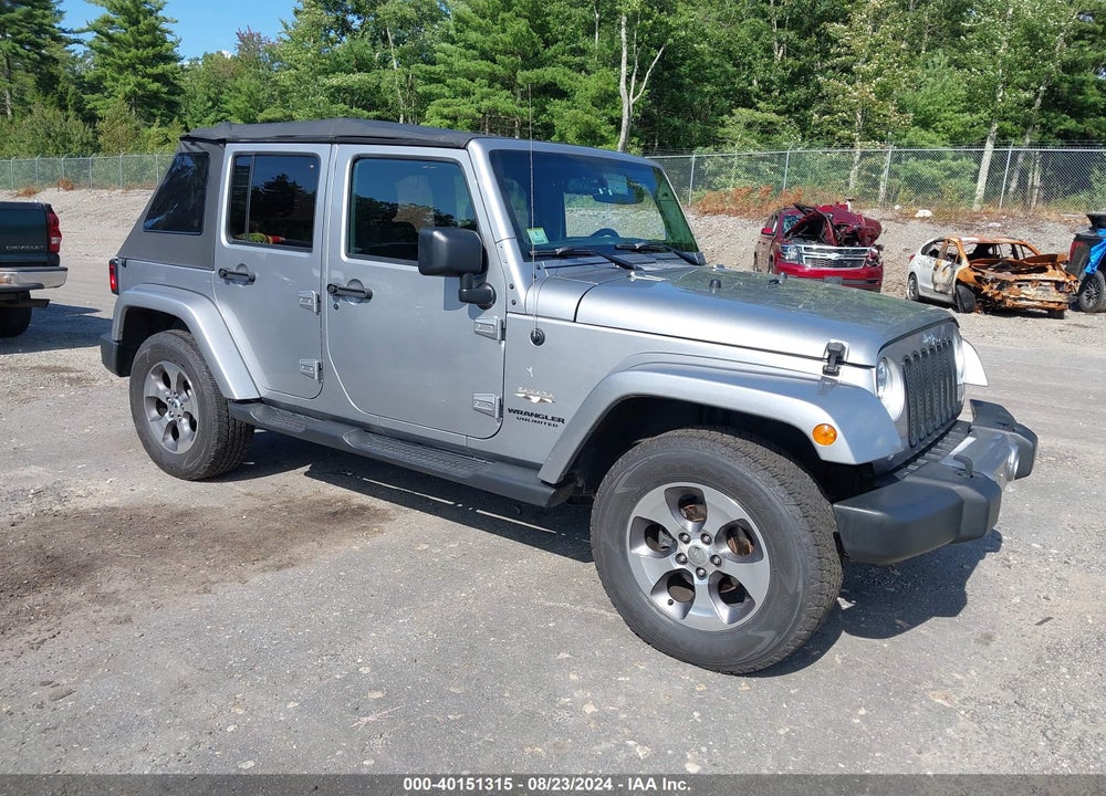 2017 JEEP WRANGLER UNLIMITED SAHARA VIN: 1C4BJWEG0HL668132