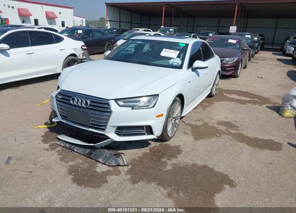 2017 AUDI A4 2.0T PREMIUM VIN: WAUENAF44HN018603