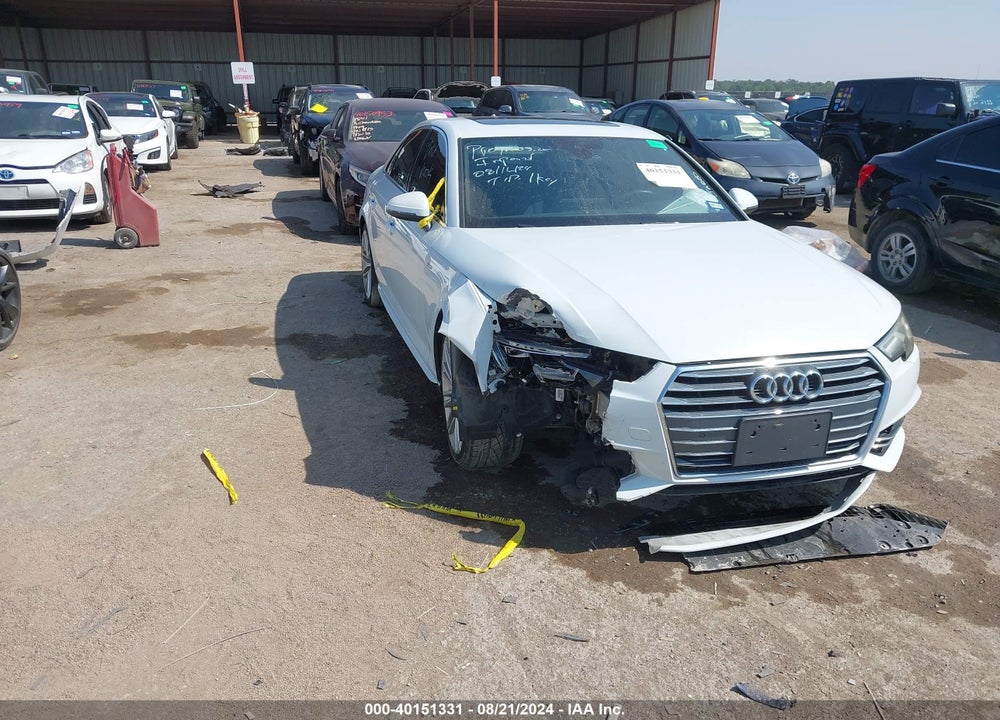 2017 AUDI A4 2.0T PREMIUM VIN: WAUENAF44HN018603