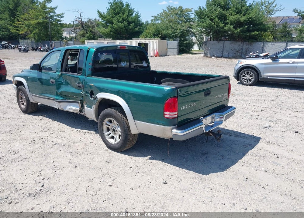 2004 DODGE DAKOTA SLT VIN: 1D7HL48K14S600825