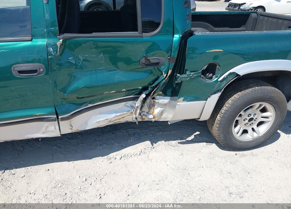 2004 DODGE DAKOTA SLT VIN: 1D7HL48K14S600825