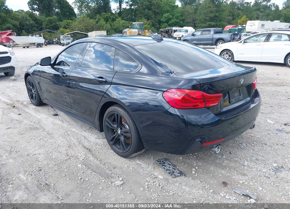 2018 BMW 440I GRAN COUPE XDRIVE VIN: WBA4J7C56JBM74102