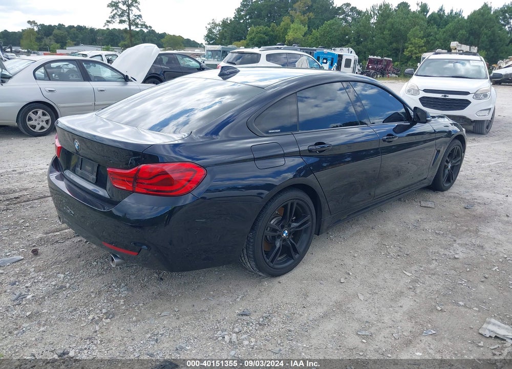 2018 BMW 440I GRAN COUPE XDRIVE VIN: WBA4J7C56JBM74102