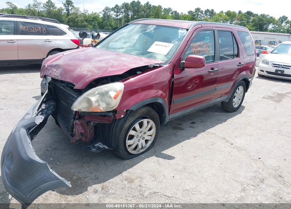 2006 HONDA CR-V EX VIN: SHSRD78826U430128