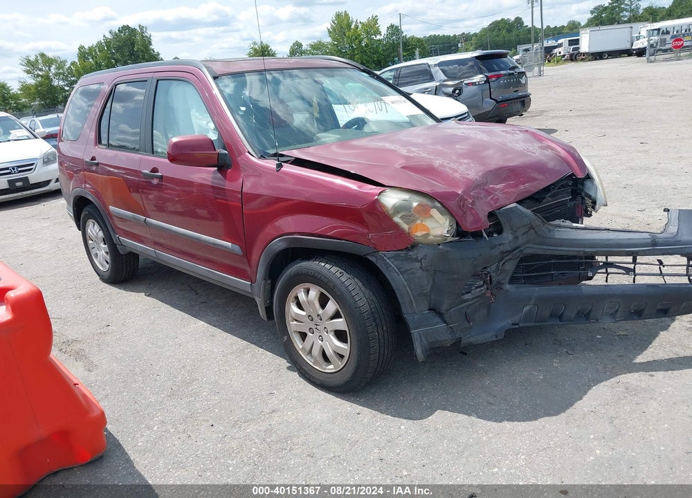 2006 HONDA CR-V EX VIN: SHSRD78826U430128