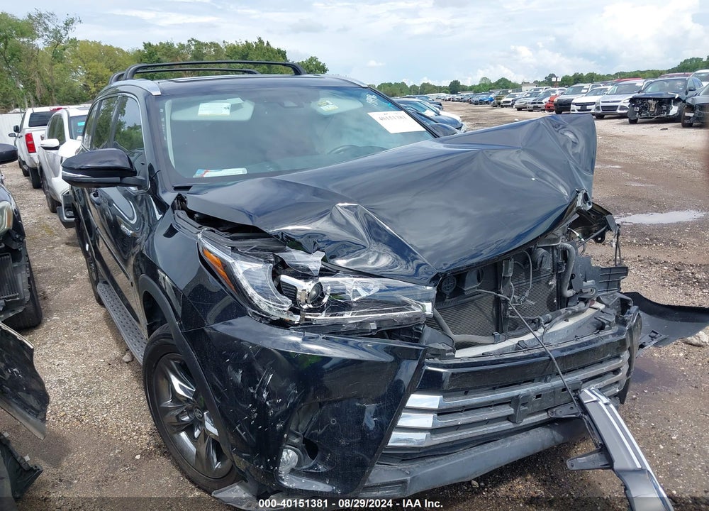 2017 TOYOTA HIGHLANDER HYBRID LIMITED PLATINUM VIN: 5TDDGRFH5HS023295