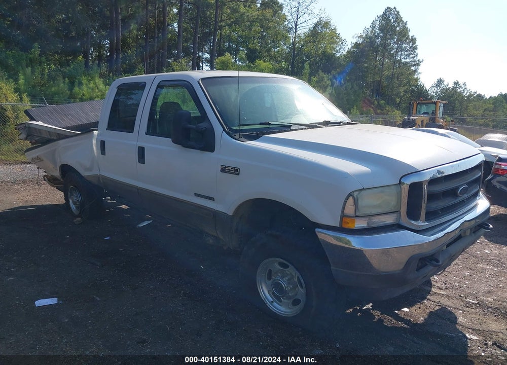 2002 FORD F-250 LARIAT/XL/XLT VIN: 1FTNW21F92EA17954