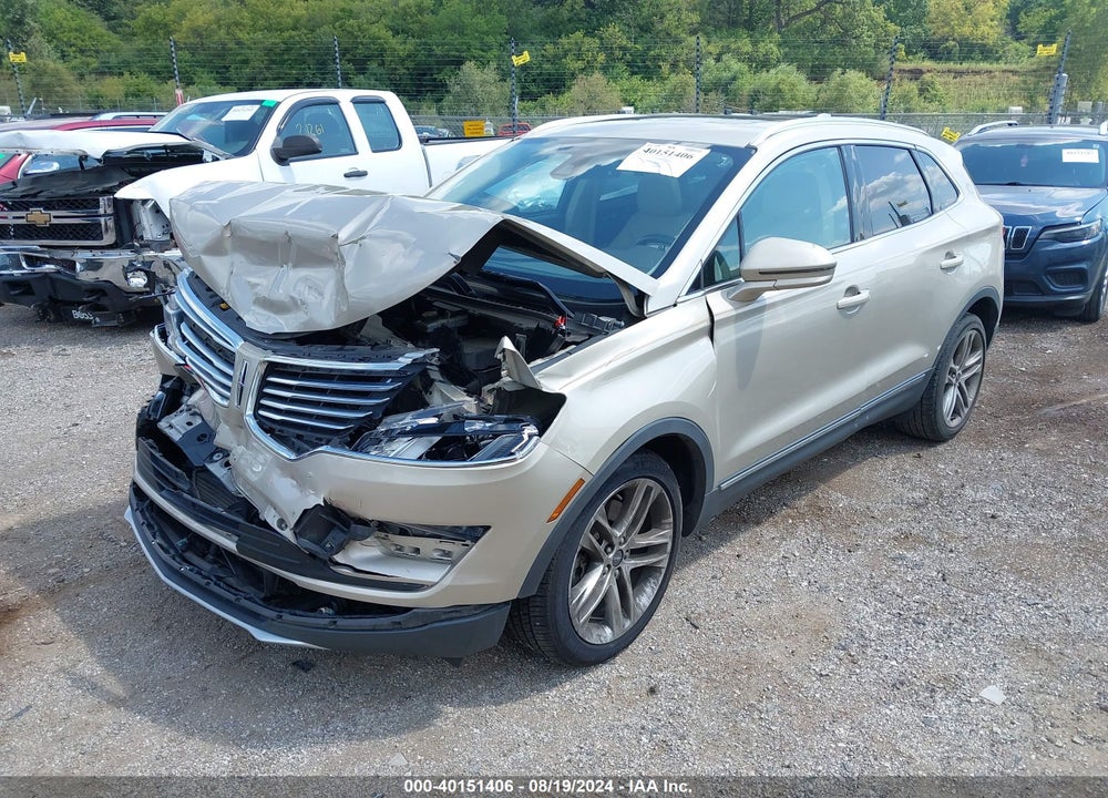 2017 LINCOLN MKC RESERVE VIN: 5LMCJ3D98HUL55905