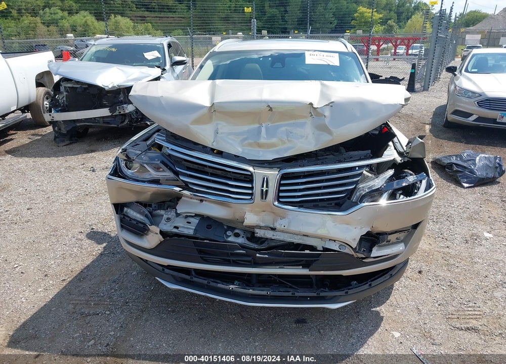 2017 LINCOLN MKC RESERVE VIN: 5LMCJ3D98HUL55905