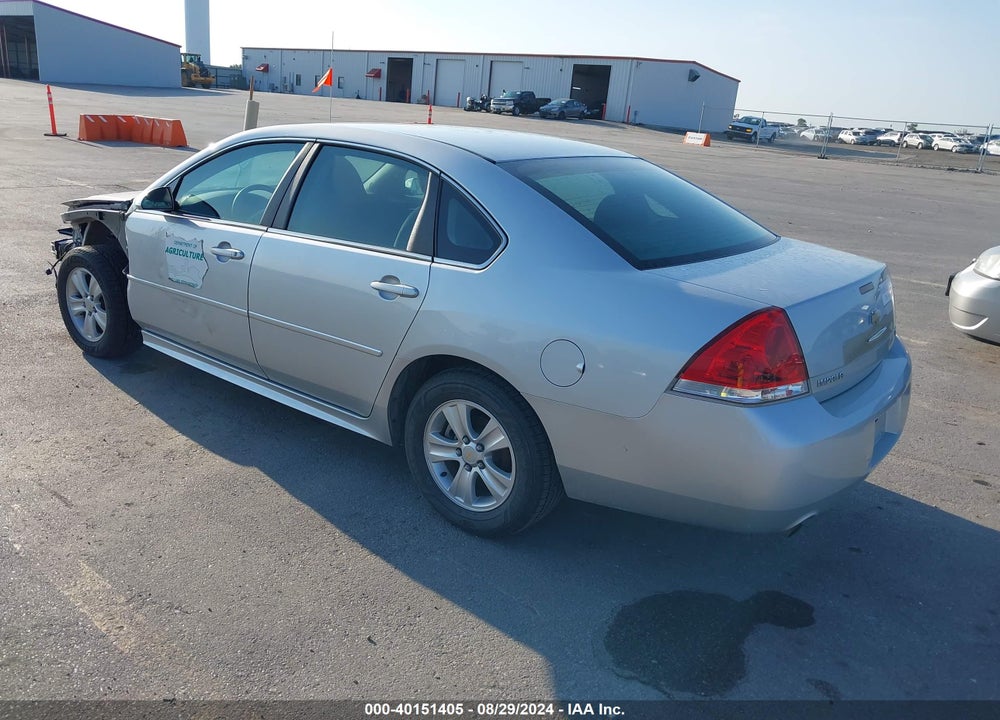 2013 CHEVROLET IMPALA LS VIN: 2G1WF5E38D1138736