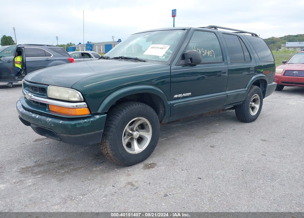 2004 CHEVROLET BLAZER LS VIN: 1GNCS13X24K106375