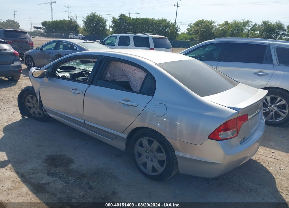 2009 HONDA CIVIC LX VIN: 2HGFA16569H518110