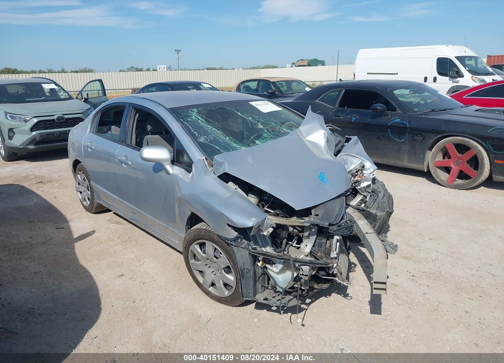2009 HONDA CIVIC LX VIN: 2HGFA16569H518110