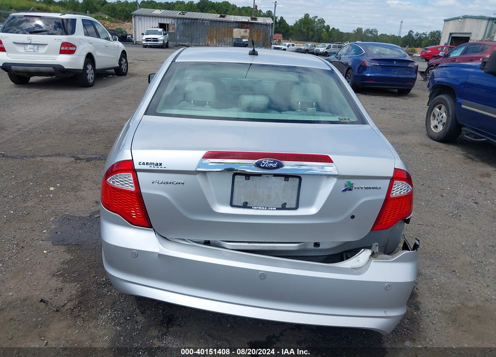2012 FORD FUSION HYBRID VIN: 3FADP0L3XCR447478