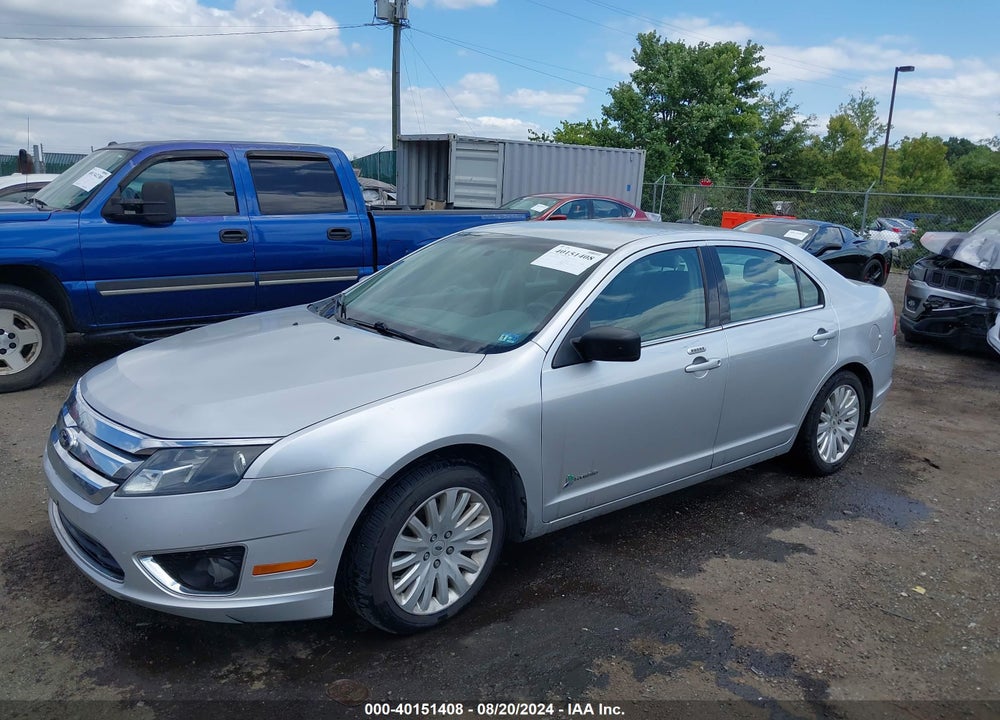 2012 FORD FUSION HYBRID VIN: 3FADP0L3XCR447478
