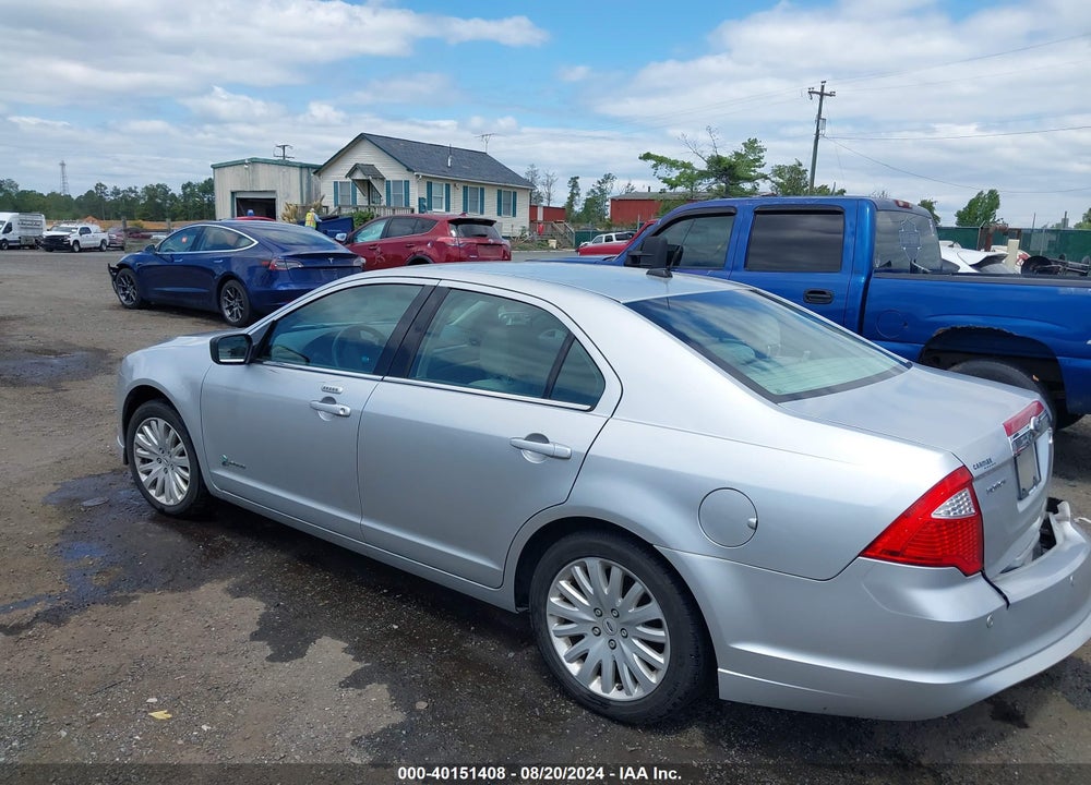 2012 FORD FUSION HYBRID VIN: 3FADP0L3XCR447478