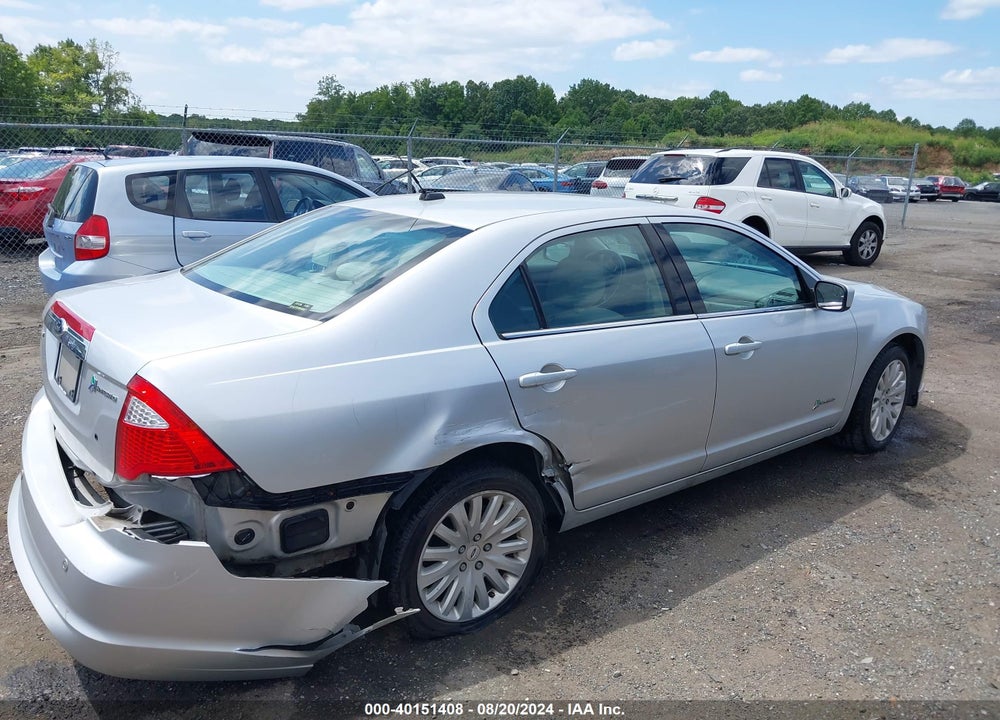 2012 FORD FUSION HYBRID VIN: 3FADP0L3XCR447478