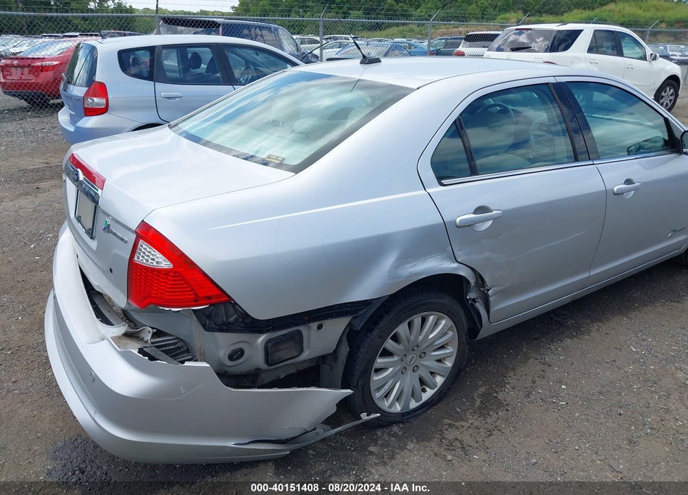 2012 FORD FUSION HYBRID VIN: 3FADP0L3XCR447478