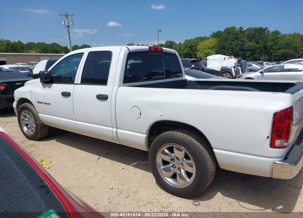 2005 DODGE RAM 1500 SLT/LARAMIE VIN: 1D7HA18N35S196328