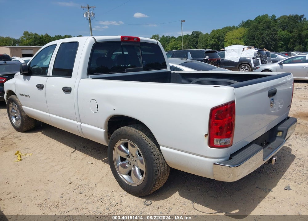 2005 DODGE RAM 1500 SLT/LARAMIE VIN: 1D7HA18N35S196328