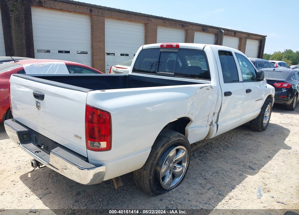 2005 DODGE RAM 1500 SLT/LARAMIE VIN: 1D7HA18N35S196328