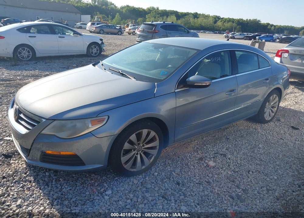 2012 VOLKSWAGEN CC SPORT VIN: WVWMP7AN5CE506981