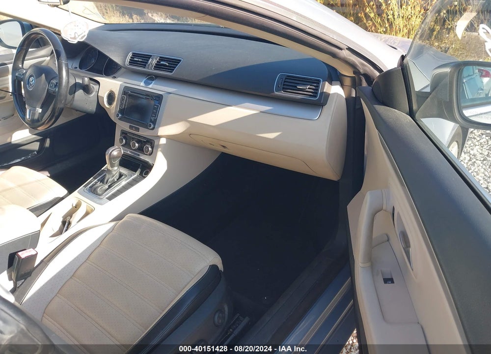 2012 VOLKSWAGEN CC SPORT VIN: WVWMP7AN5CE506981