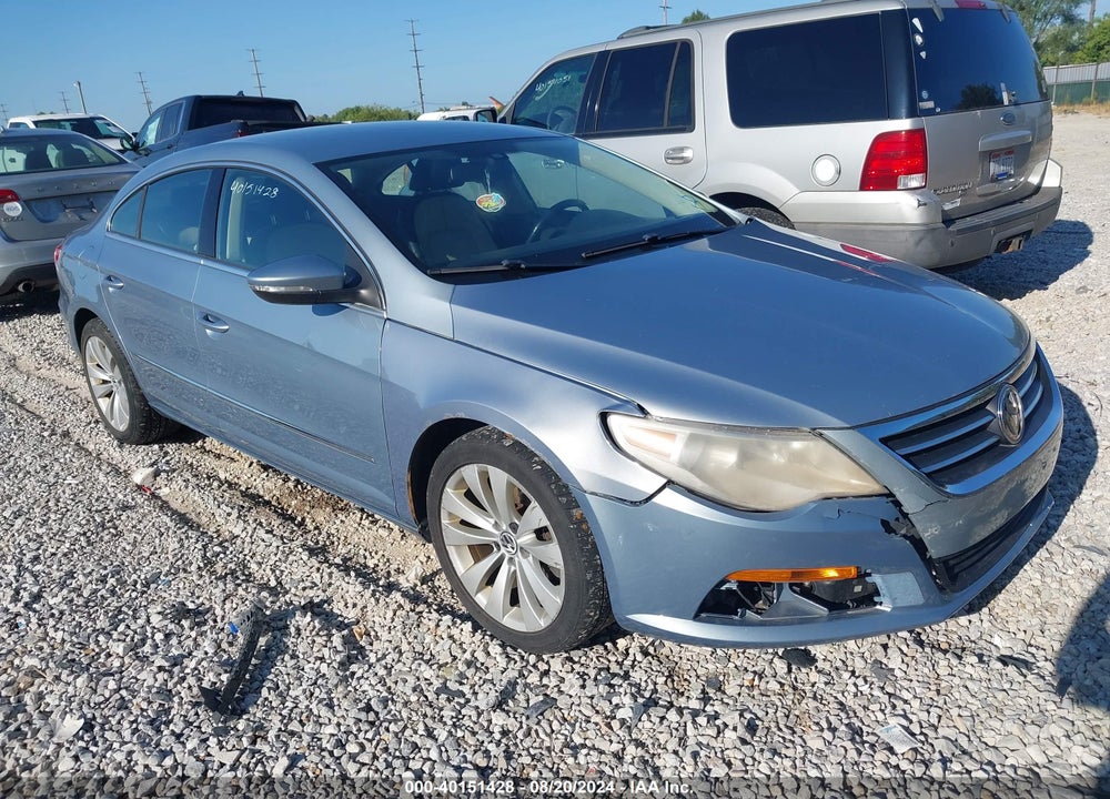 2012 VOLKSWAGEN CC SPORT VIN: WVWMP7AN5CE506981