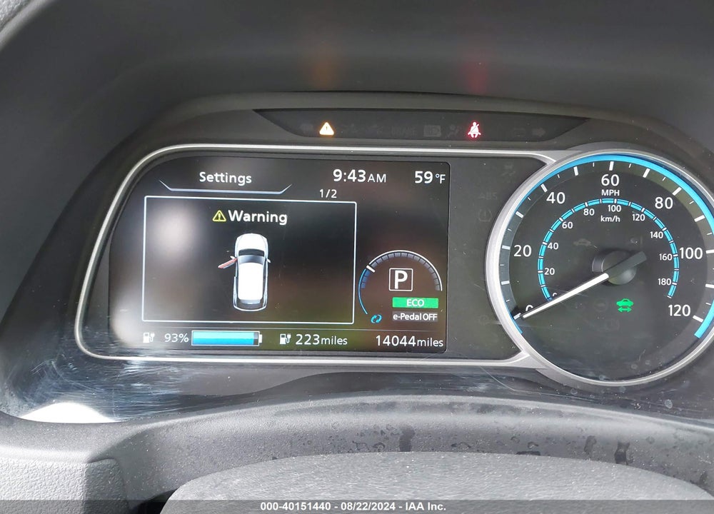 2021 NISSAN LEAF SV PLUS 62 KWH VIN: 1N4BZ1CV4MC555569