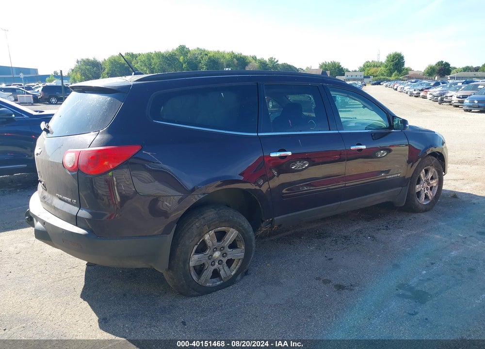 2009 CHEVROLET TRAVERSE LT VIN: 1GNER23D59S135358