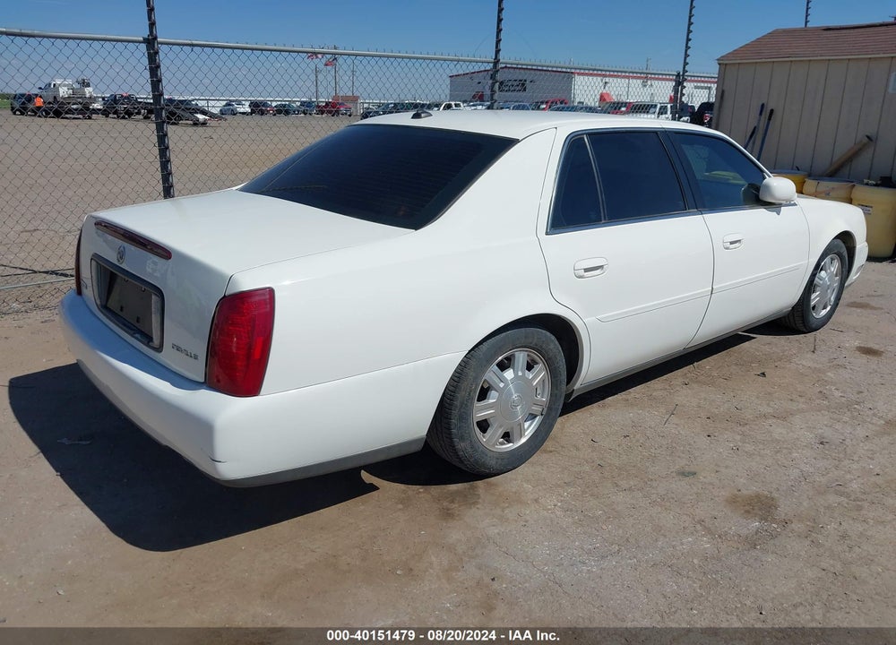 2004 CADILLAC DEVILLE STANDARD VIN: 1G6KD54Y04U105939