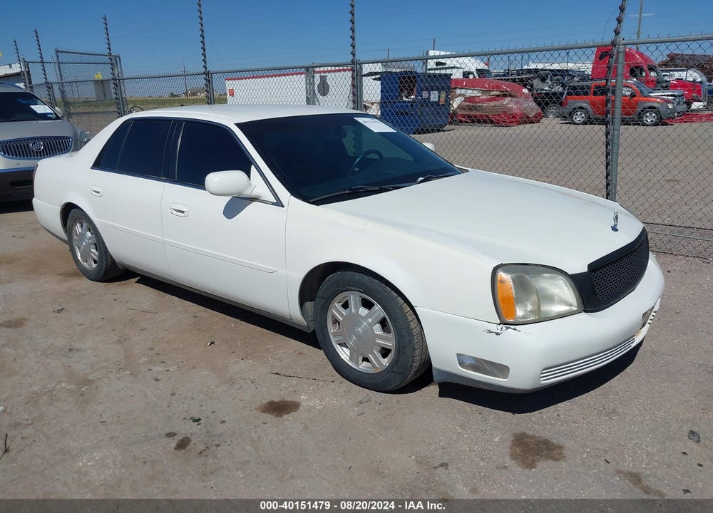 2004 CADILLAC DEVILLE STANDARD VIN: 1G6KD54Y04U105939