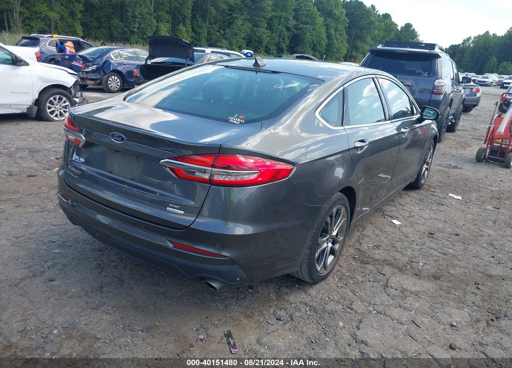 2019 FORD FUSION VIN: 3FA6P0CD4KR281362