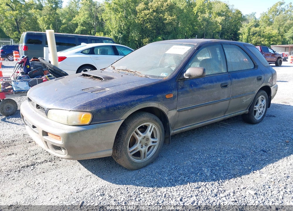 1997 SUBARU IMPREZA OUTBACK SPORT VIN: JF1GF4858VG816009