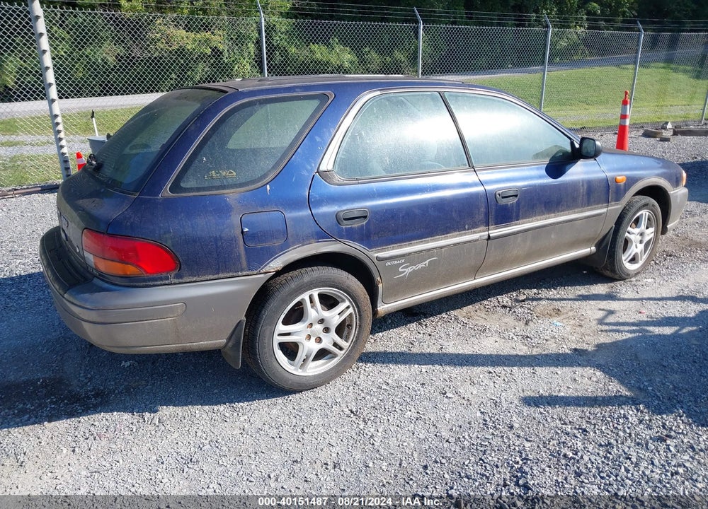 1997 SUBARU IMPREZA OUTBACK SPORT VIN: JF1GF4858VG816009