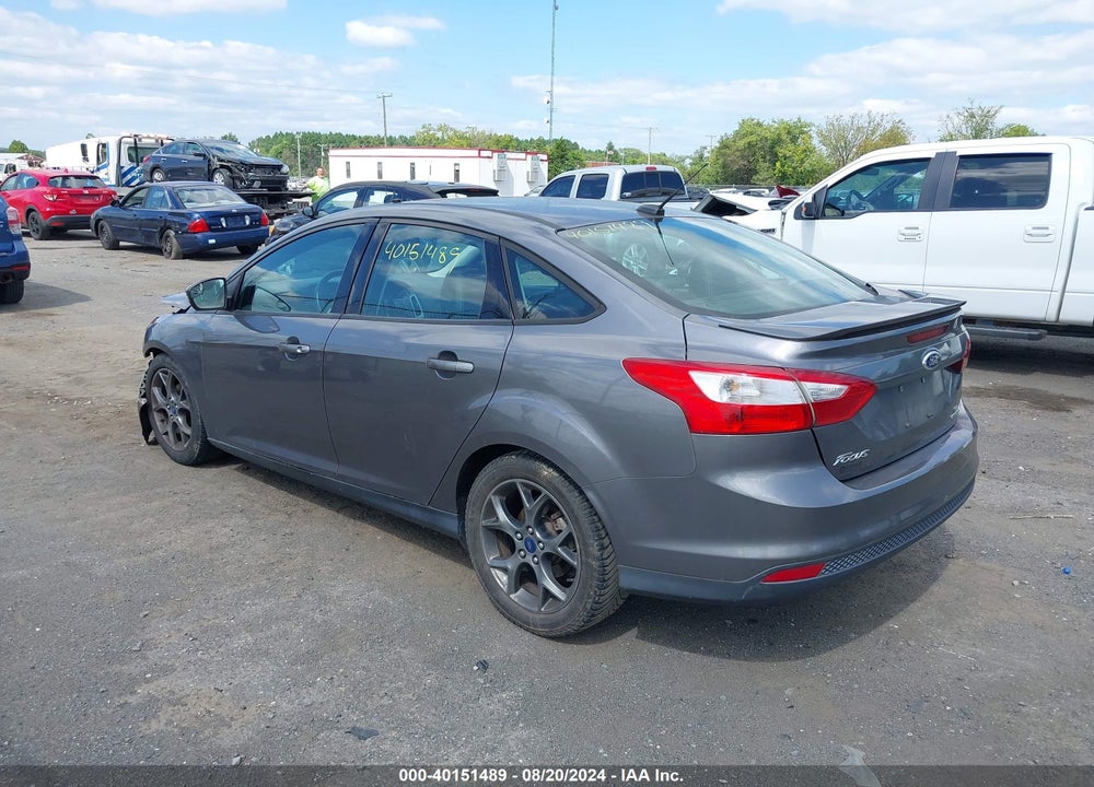 2014 FORD FOCUS SE VIN: 1FADP3F2XEL140611