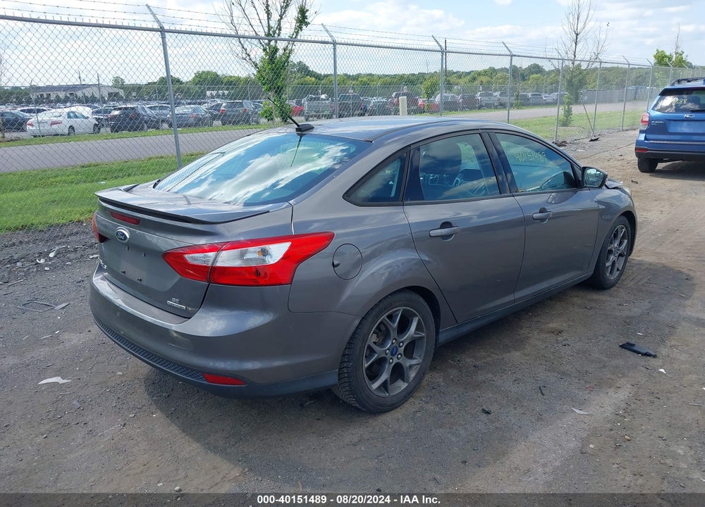 2014 FORD FOCUS SE VIN: 1FADP3F2XEL140611