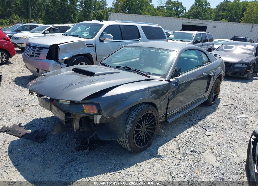 2001 FORD MUSTANG GT VIN: 1FAFP42X81F112282