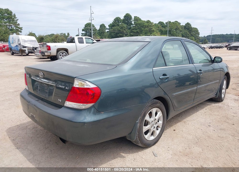 2005 TOYOTA CAMRY XLE V6 VIN: 4T1BF32K15U105438
