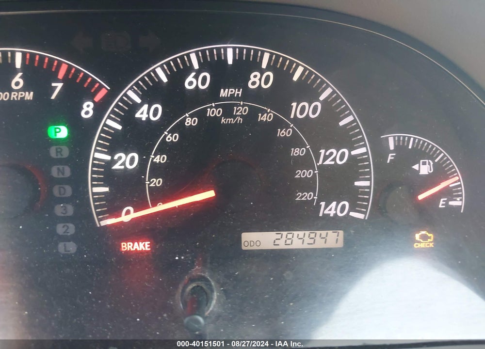 2005 TOYOTA CAMRY XLE V6 VIN: 4T1BF32K15U105438