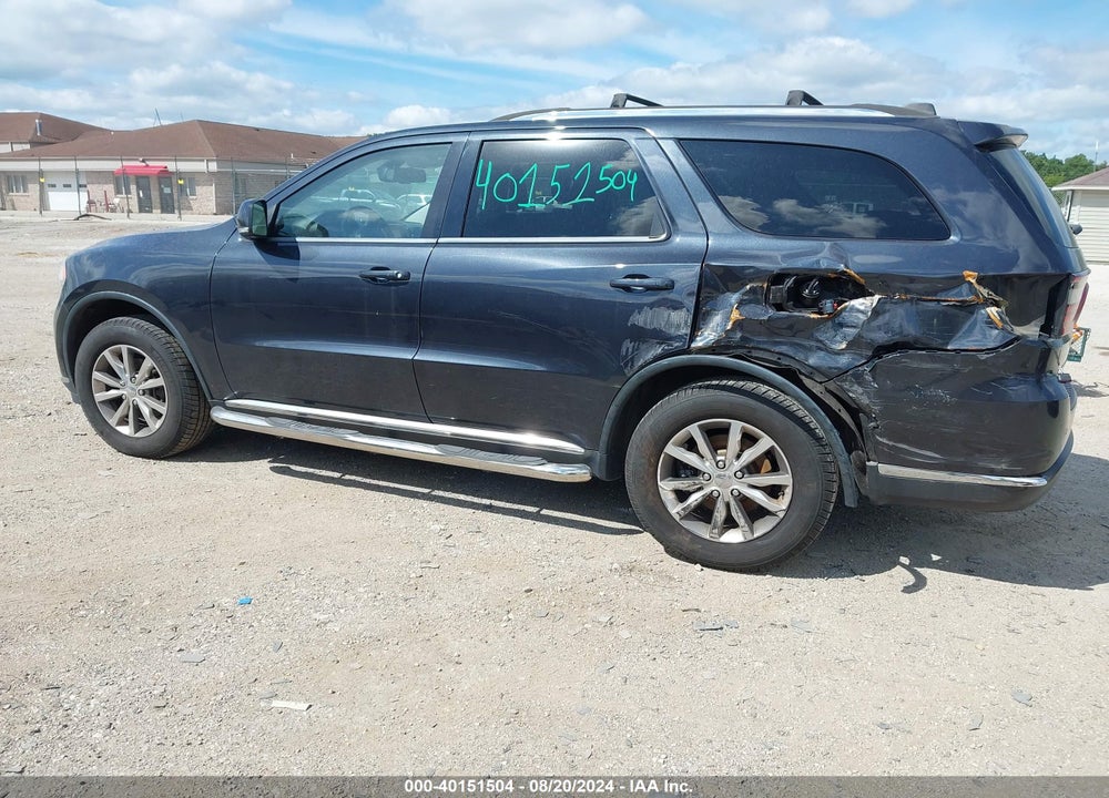2014 DODGE DURANGO LIMITED VIN: 1C4RDJDG2EC475387