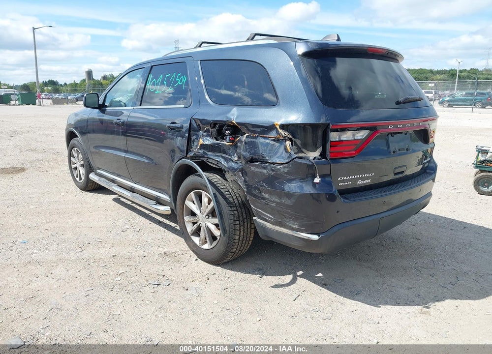 2014 DODGE DURANGO LIMITED VIN: 1C4RDJDG2EC475387