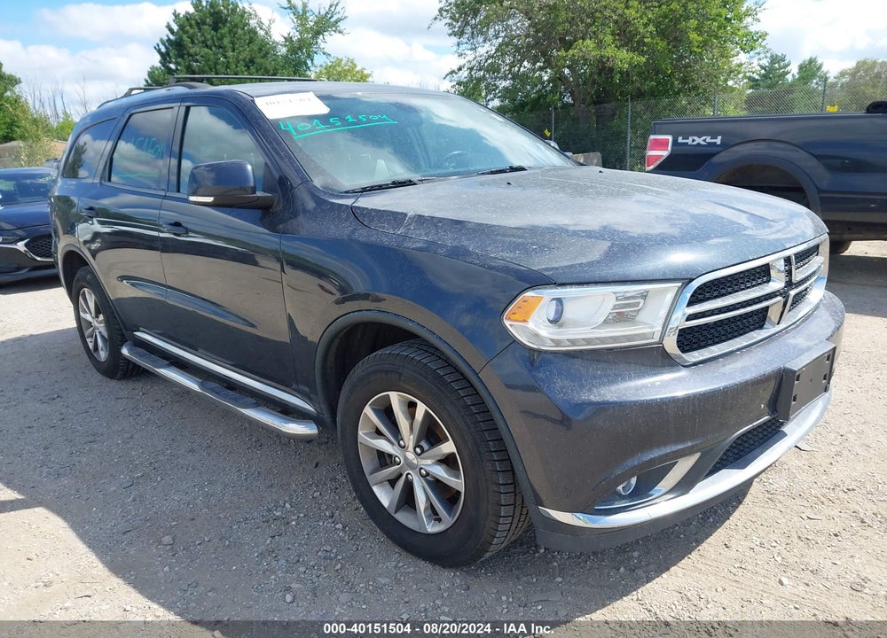 2014 DODGE DURANGO LIMITED VIN: 1C4RDJDG2EC475387