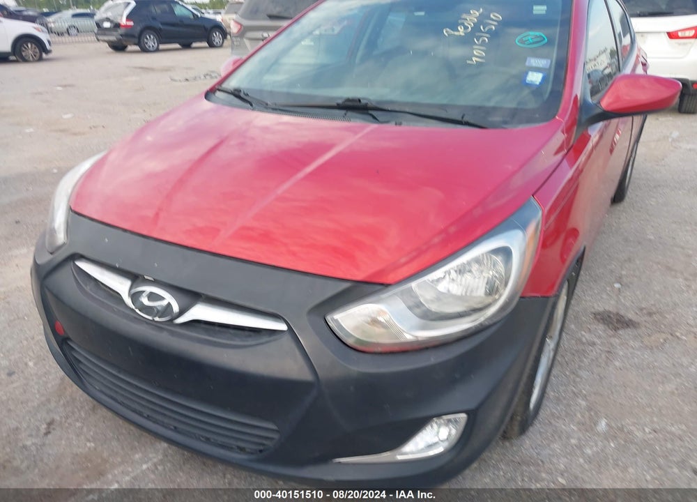 2013 HYUNDAI ACCENT GLS VIN: KMHCU4AE7DU451746