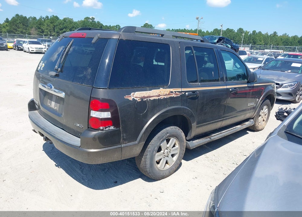 2008 FORD EXPLORER XLT VIN: 1FMEU73EX8UA54075