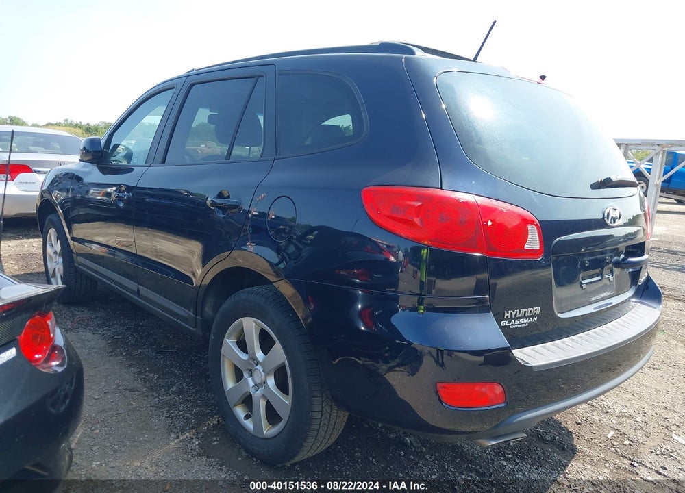2009 HYUNDAI SANTA FE SE VIN: 5NMSH13E89H330156