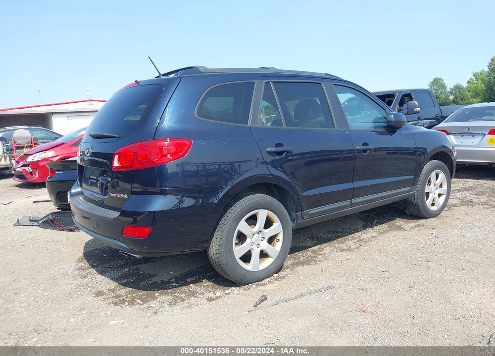 2009 HYUNDAI SANTA FE SE VIN: 5NMSH13E89H330156