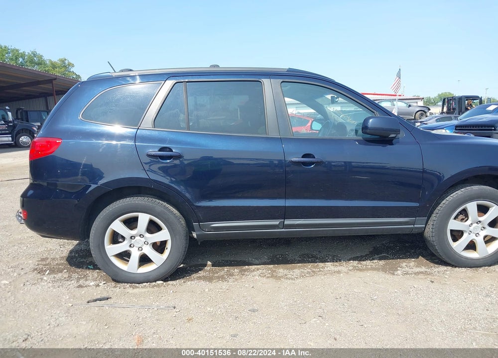 2009 HYUNDAI SANTA FE SE VIN: 5NMSH13E89H330156
