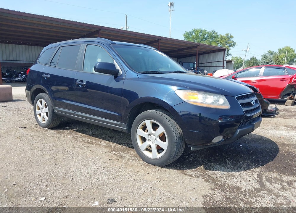 2009 HYUNDAI SANTA FE SE VIN: 5NMSH13E89H330156