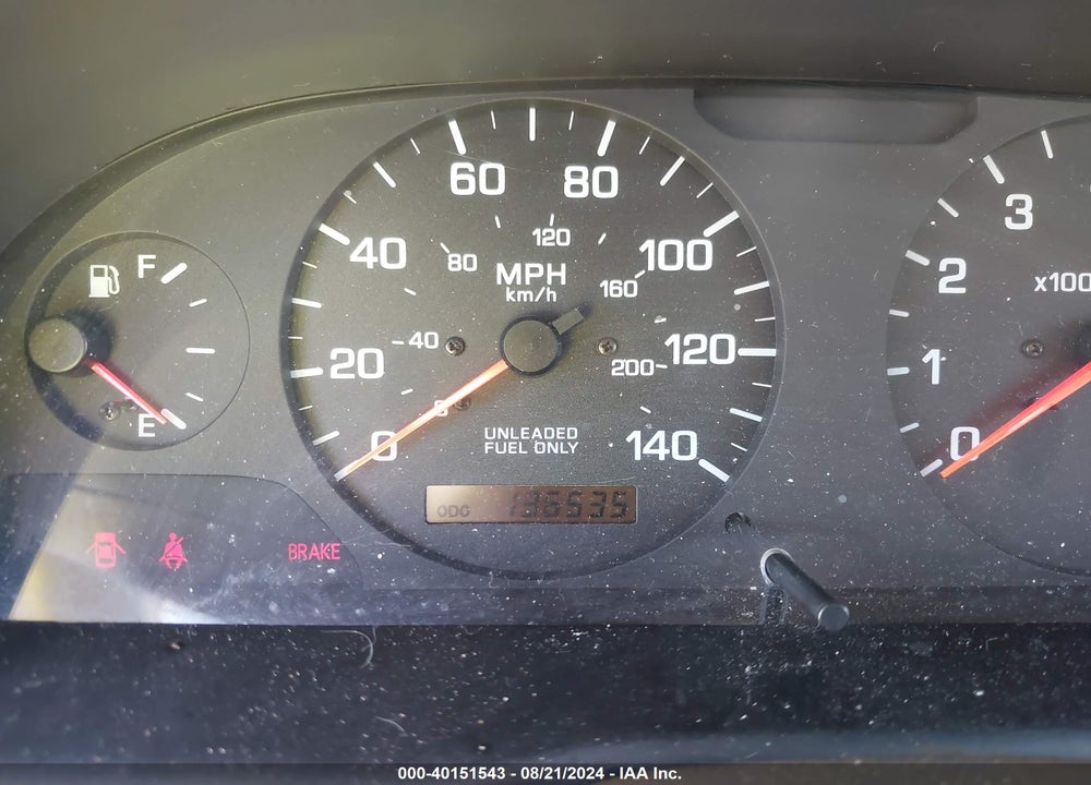 2001 NISSAN ALTIMA GLE VIN: 1N4DL01A61C119581